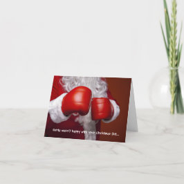 Lustigt Guy's julklapp Kort