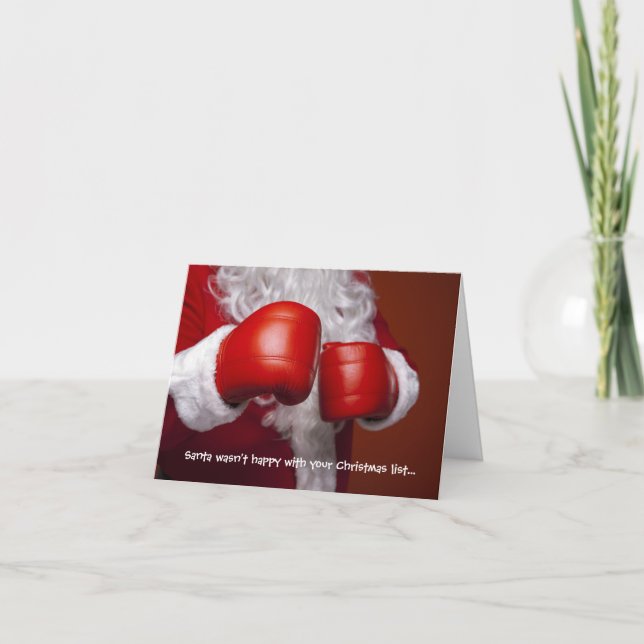 Lustigt Guy's julklapp Kort (Framsida)