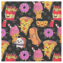 lustigt halloween fast food-monster tyg