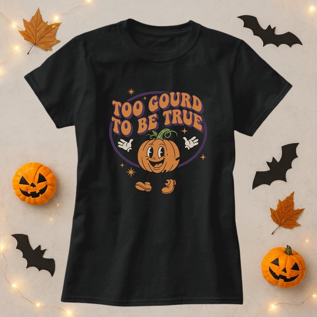 Lustigt Halloween för att vara en riktig pumpkin P T Shirt (Skapare uppladdad)