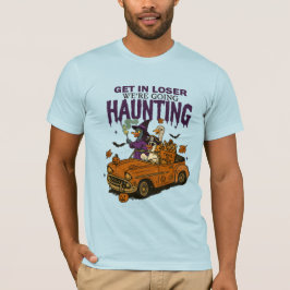 Lustigt Halloween-in Loser vi ska åka runt T Shirt