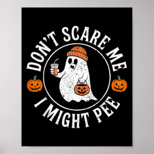 Lustigt Halloween... Jag kan ringa gravid Gh Poster