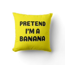 Lustigt Halloween - låtsas att jag är en Banana