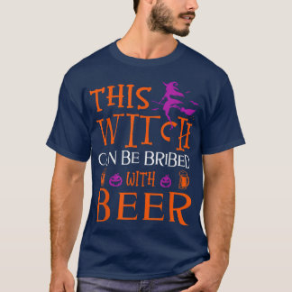Lustigt Halloween-väskan kan skena med öl T Shirt