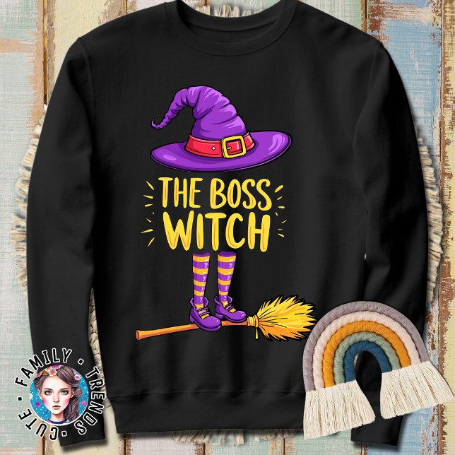 Lustigt Halloween-Witch i Chef T Shirt (Skapare uppladdad)