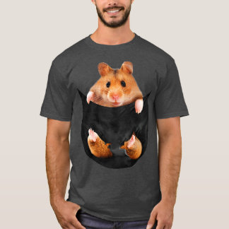 Lustigt Hamster i din Pocket Cute for Hamster Lov T Shirt
