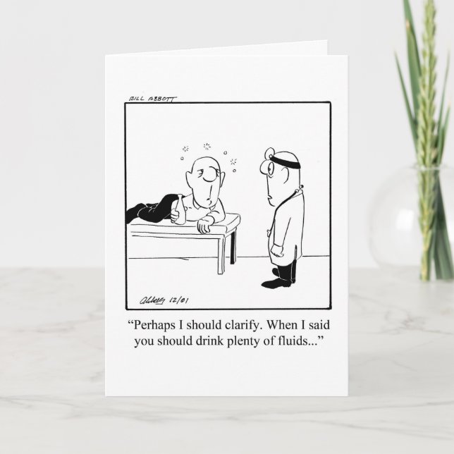 Lustigt Hämta hälsningskort Humor Kort (Framsida)
