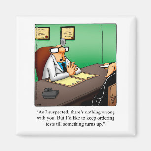 Lustigt hämta Humor Magnet