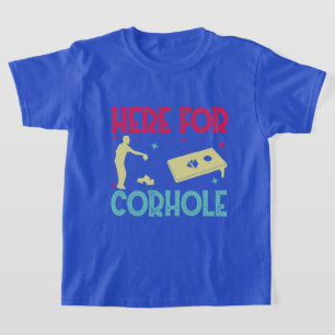 lustigt här kornhål ord art t shirt