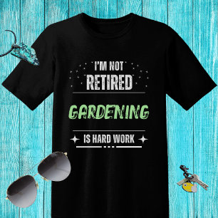 Lustigt, , hårt arbete t shirt