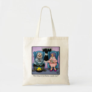Lustigt "Hett Flash" Humor Tote Bag "Spectickles" Tygkasse