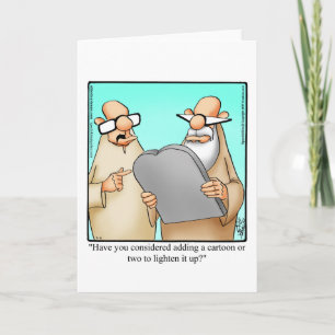 Lustigt Hi och Hej Greting Card Kort
