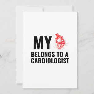 Lustigt hjärta i doktor tack kort