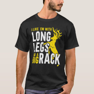 Lustigt Hjort jakt på jägare T Shirt