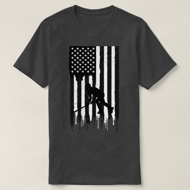 Lustigt hockey t shirt (Design framsida)