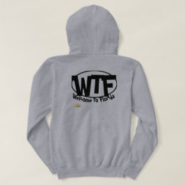 Lustigt hoodie sweatshirt "Välkommen till Florida"