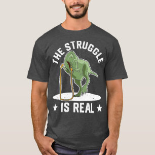 Lustigt hoppa över Rope-hoppuppgång Rope är R T Shirt
