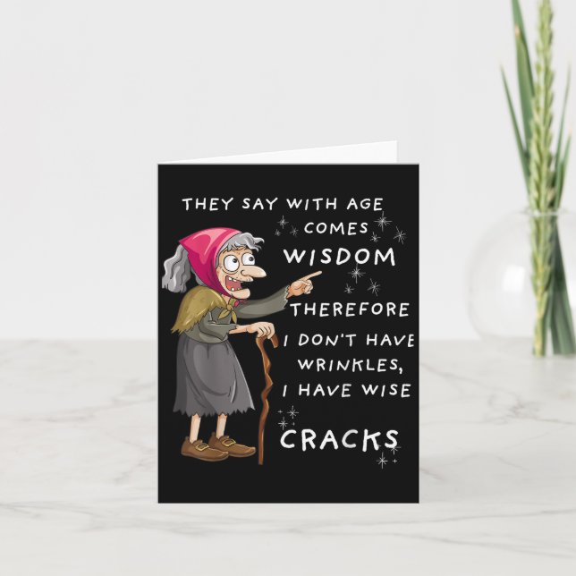 Lustigt Humor Halloween, jag har inga sköljningar Kort (Framsida)