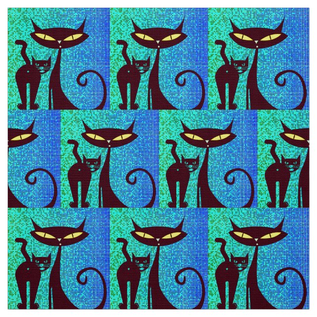 Lustigt humorous Cats par Tyg (Provkarta)