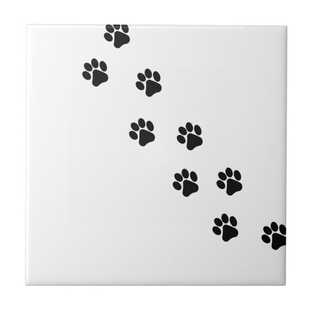 Lustigt hundpapper kakelplatta (Framsidan)
