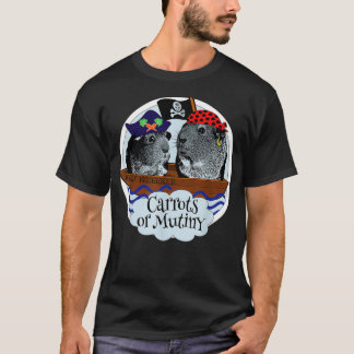 Lustigt Hungriga Guinea Gris Ord Pirater Mutiny Wh T Shirt
