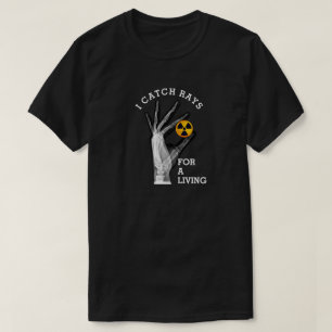 Lustigt i att fånga mat för ett liv t shirt