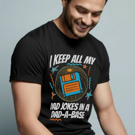 Lustigt i Behålla hela mitt Pappa skämt i en Pappa T Shirt