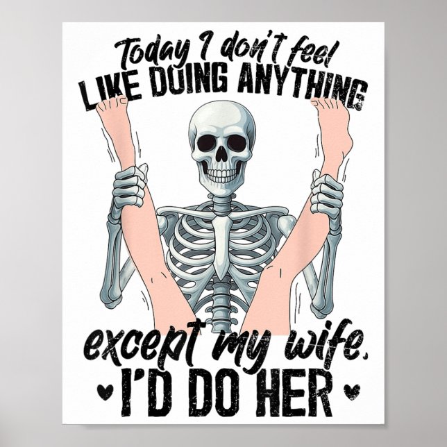 Lustigt i dag tycker jag inte om att göra något an poster (Framsidan)