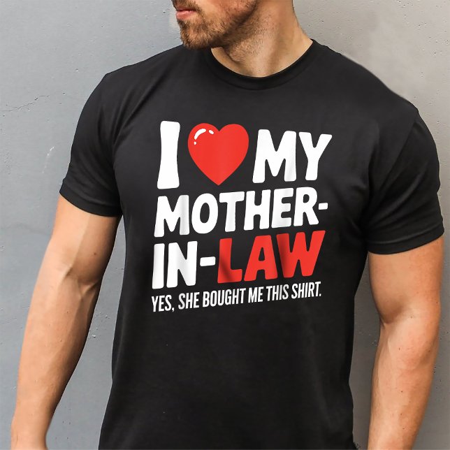 Lustigt i Kärlek min Svärmor... T Shirt (Skapare uppladdad)