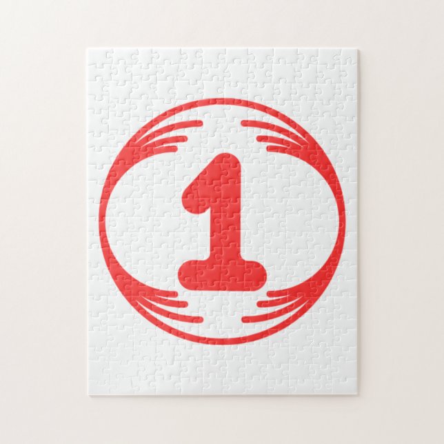 Lustigt i mitten på en lustig design pussel (Vertikal)