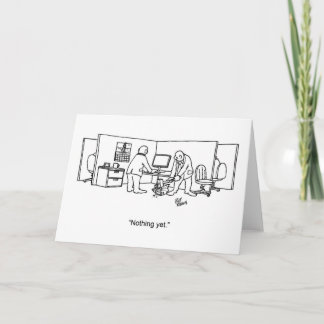 Lustigt I.T.-hälsningskort Kort