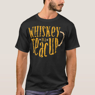 Lustigt i Tekopp Liquor Sprit Drinking Quote T Shirt