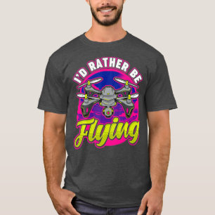 Lustigt ID:t flyger i stället pilot Hobby Pun T Shirt