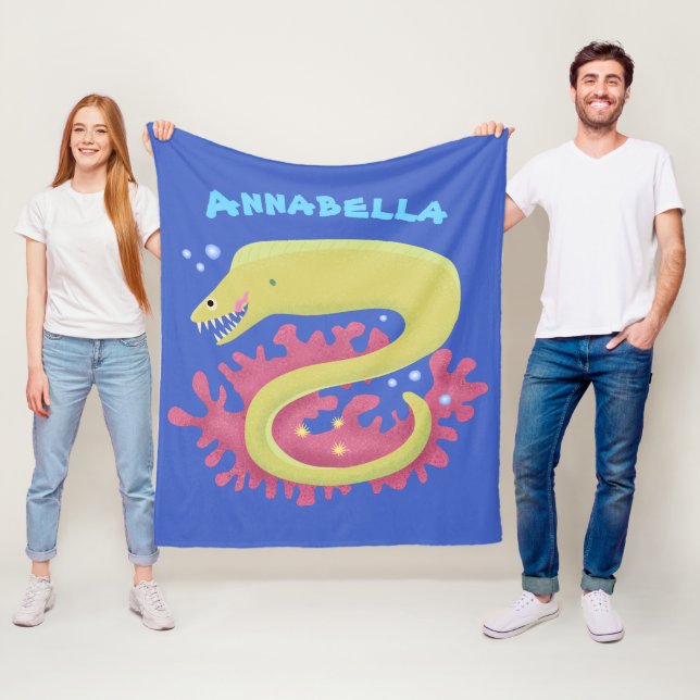 Lustigt illustration av gröntens tecknad fleecefilt (På plats)