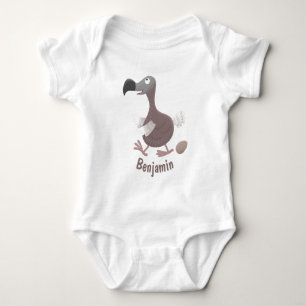 Lustigt illustration av tecknad av fågel t shirt