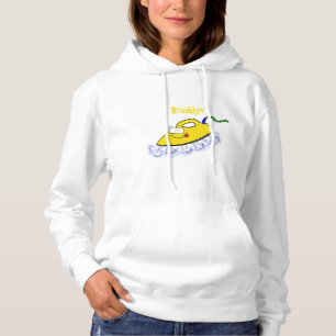 Lustigt illustration av tecknad järn tvätt t shirt