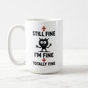 Lustigt "I'm Bra" Pilar Tecknad T-Shirt Kaffemugg