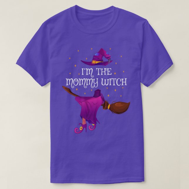 Lustigt Im Mamman Witch Halloween 4700470 T Shirt (Design framsida)