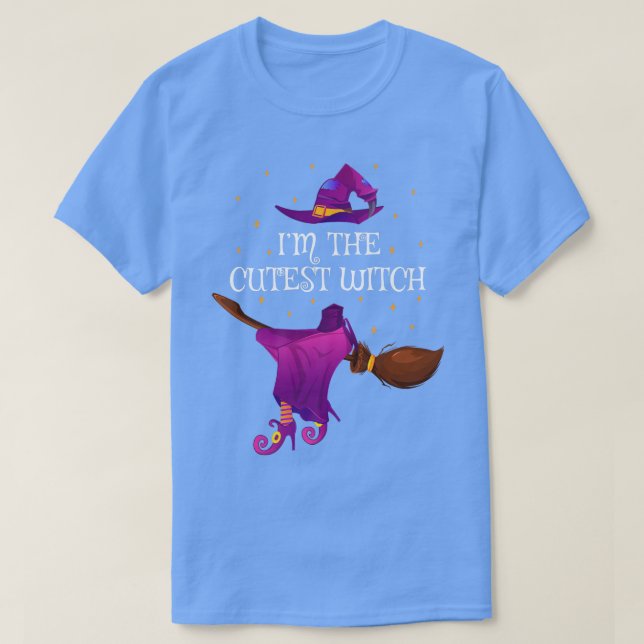 Lustigt Im The Cutest Witch Halloween 4540454 T Shirt (Design framsida)