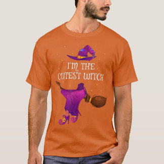 Lustigt Im The Cutest Witch Halloween 4550455 T Shirt