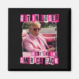 Lustigt in oss, vi tar Amerika Byck Trum Magnet