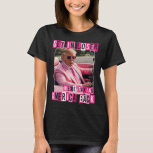 Lustigt in oss, vi tar Amerika Byck Trum T Shirt