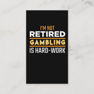 Lustigt indraget Spelare kasino-kortplats Maskin P Visitkort