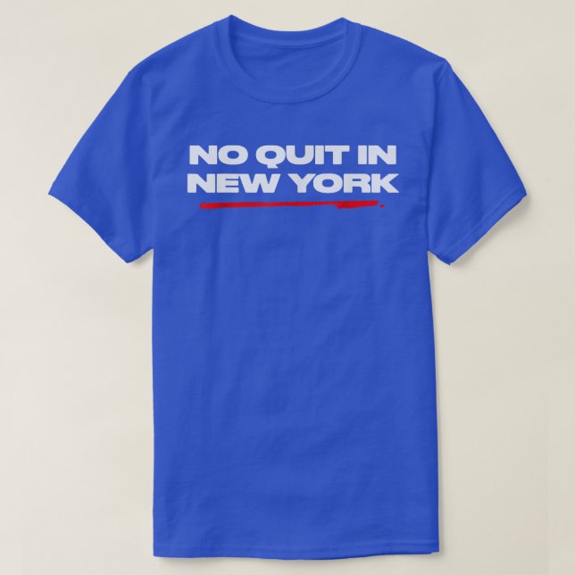 Lustigt, ingen avslutning i New York T Shirt (Design framsida)