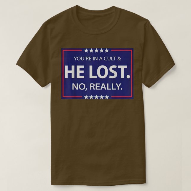 Lustigt ingen Verkligen Borttappaden och dig i en  T Shirt (Design framsida)