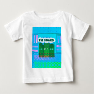 Lustigt inspirerande grafik.. Jag är uttråkad text Tee Shirt