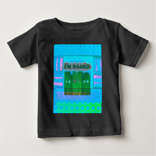 Lustigt inspirerande grafik: Jag är uttråkad textk Tee