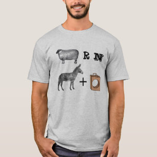 Lustigt Insult Rebus Tee Shirt