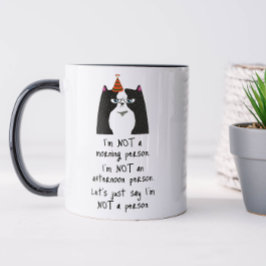 Lustigt inte en morgonmänniska mugg