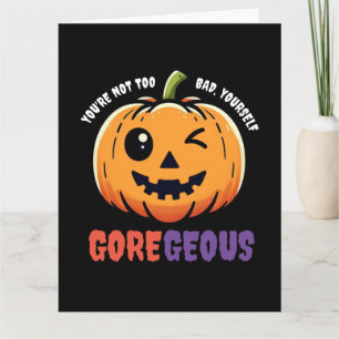 Lustigt, inte för dåligt Gore-Geous Cute Winking P Kort